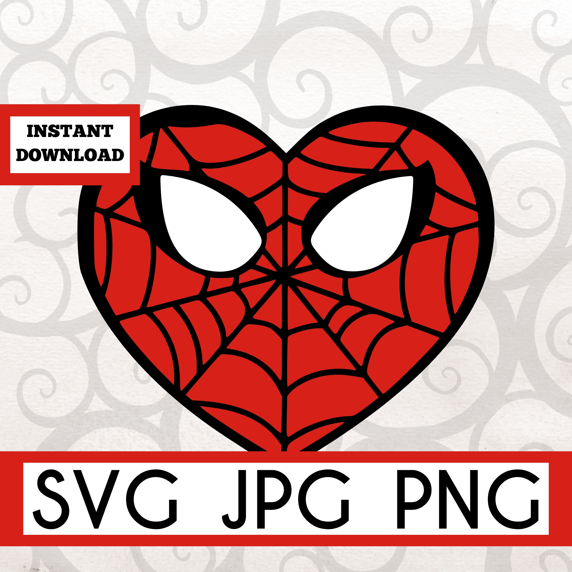 Spider Valentine Instant Download