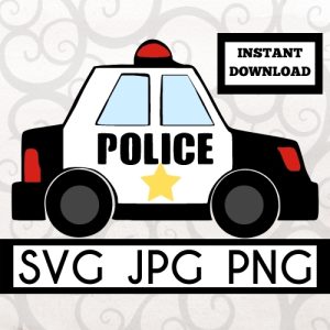 Police Car Instant Download