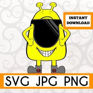 Cool Monster SVG Instant Download