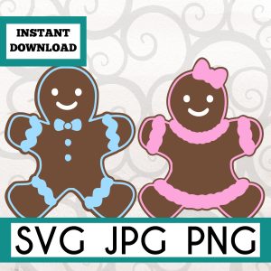 Gingerbread Cookies Instant Download