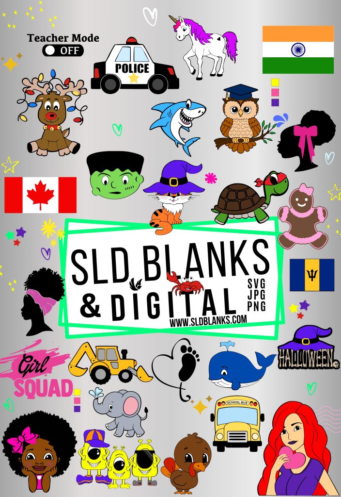 SLD Blanks provides easy-to-use digital files for custom designs